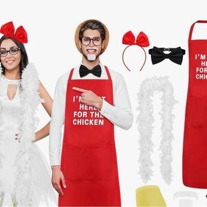 Fried Chicken couple costumes halloween